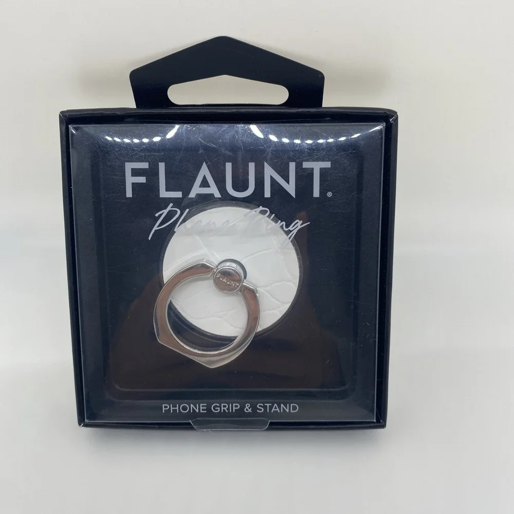Flaunt Phone Ring Grip & Stand, 360 Degree Rotation